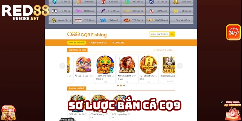 Đôi nét sảnh cược bắn cá CQ9 thú vị Đôi nét sảnh cược bắn cá CQ9 thú vị