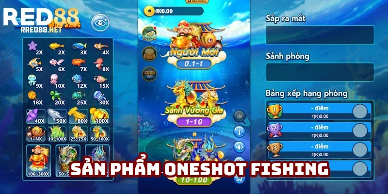 Sản phẩm OneShot Fishing hấp dẫn Sản phẩm OneShot Fishing hấp dẫn